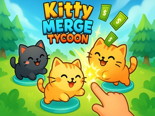 Merge Kitties: Puzzle Paradise