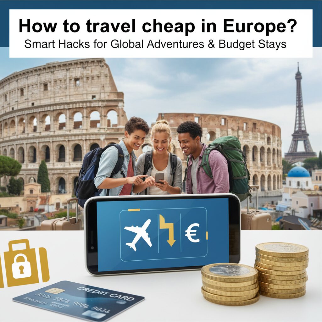 How to travel cheap in Europe?