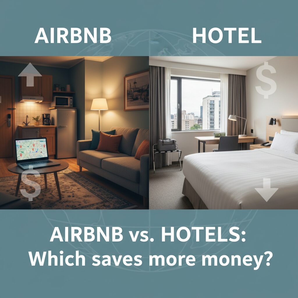 Airbnb vs. Hotels: Which saves more money?