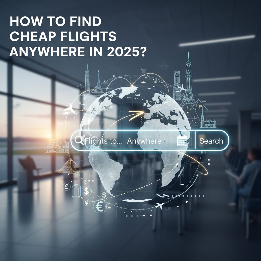 How to find cheap flights anywhere in 2025?