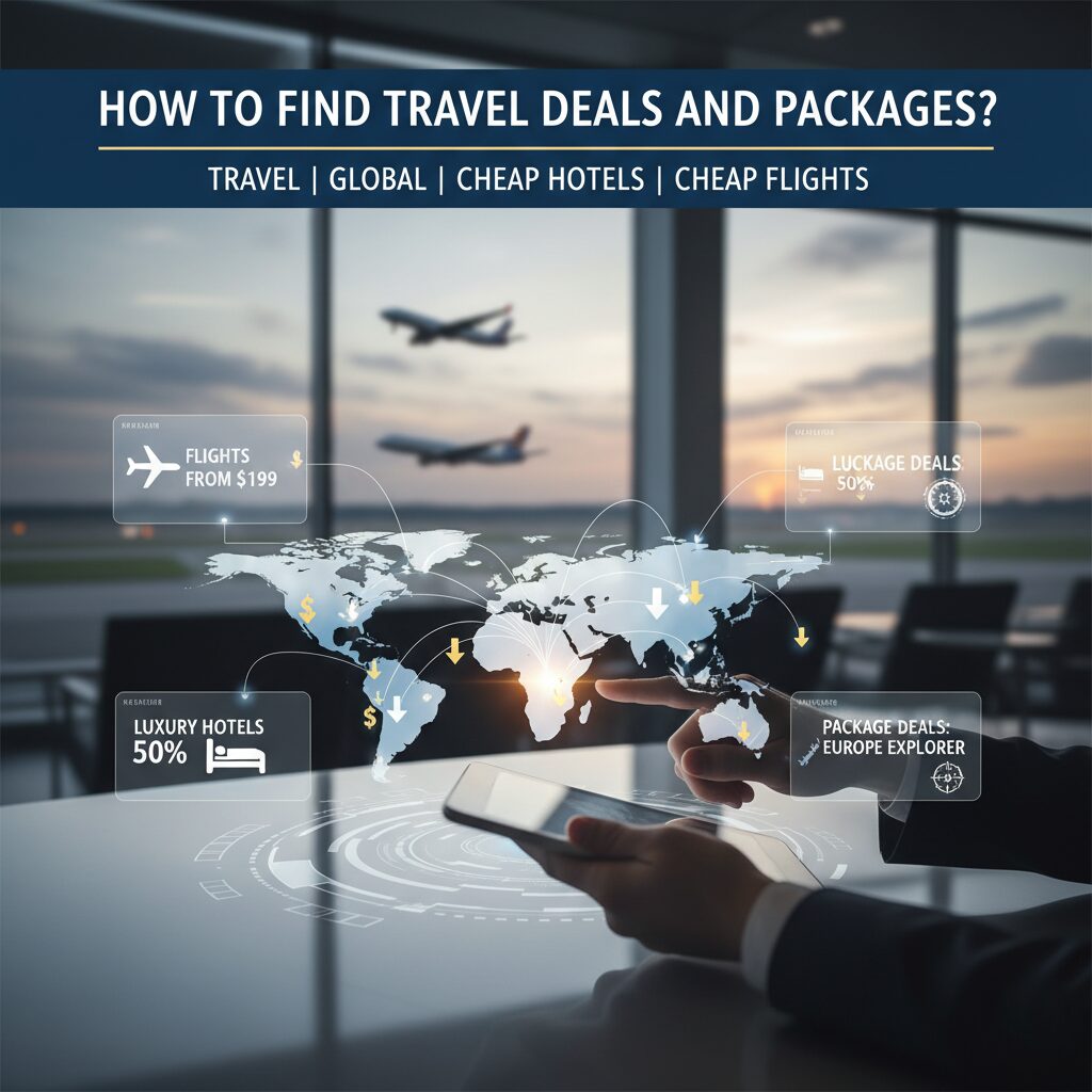 How to find travel deals and packages?