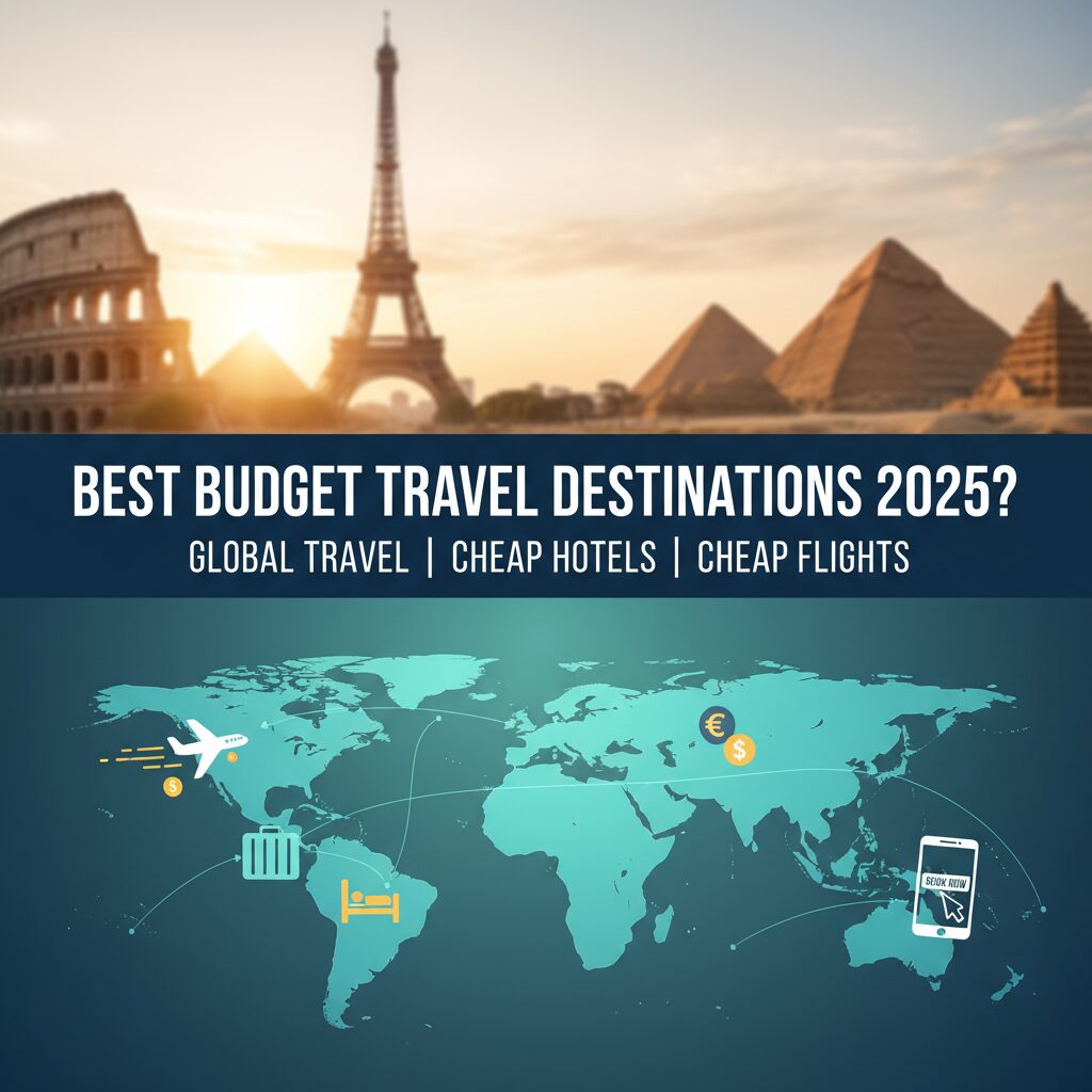 Best budget travel destinations 2025?
