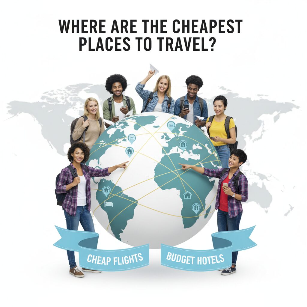 Where are the cheapest places to travel?