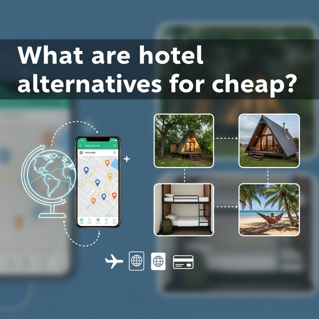 What are hotel alternatives for cheap?