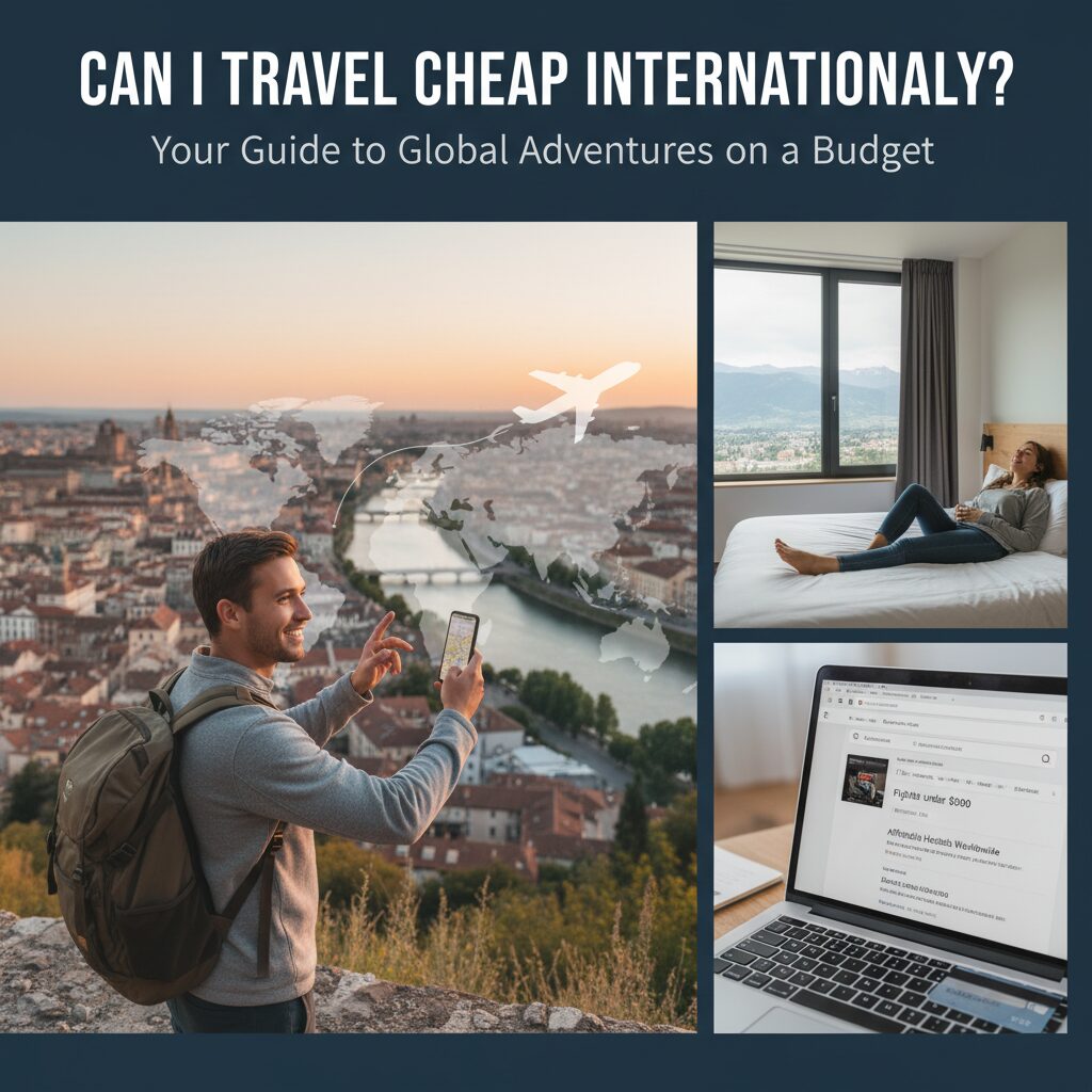Can I travel cheap internationally?
