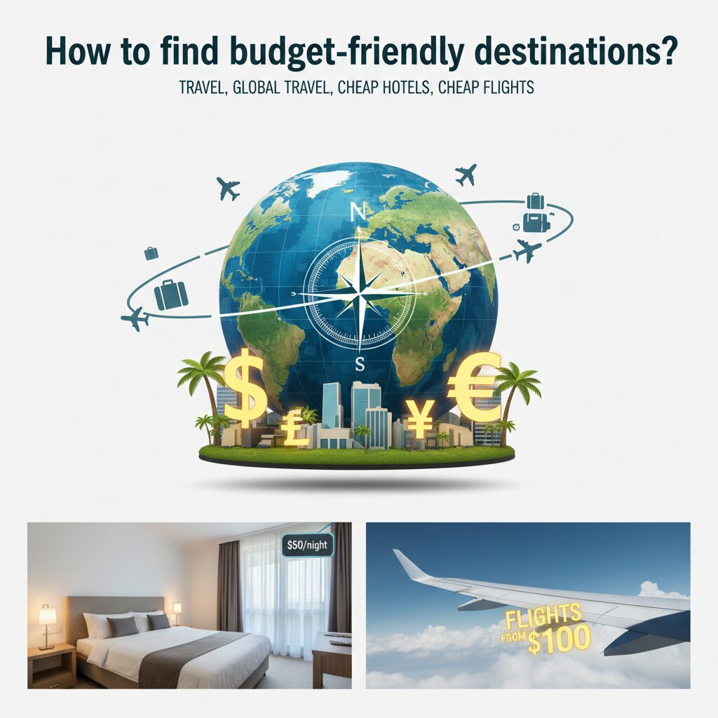 How to find budget-friendly destinations?