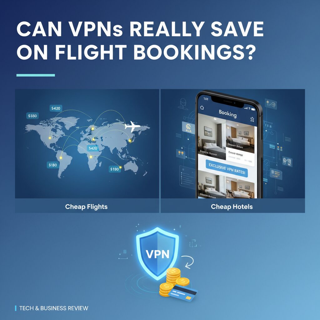 Can VPNs really save on flight bookings?