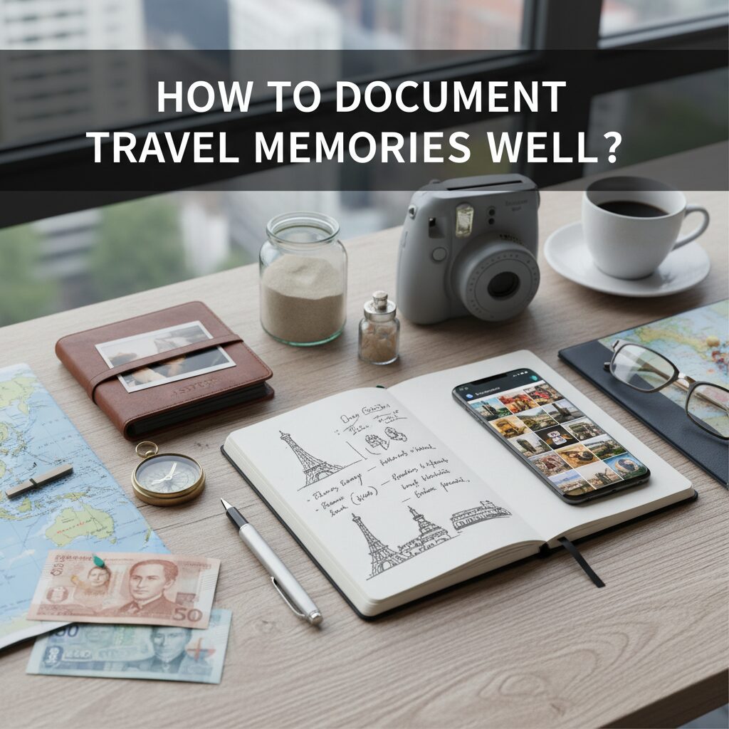 How to document travel memories well?