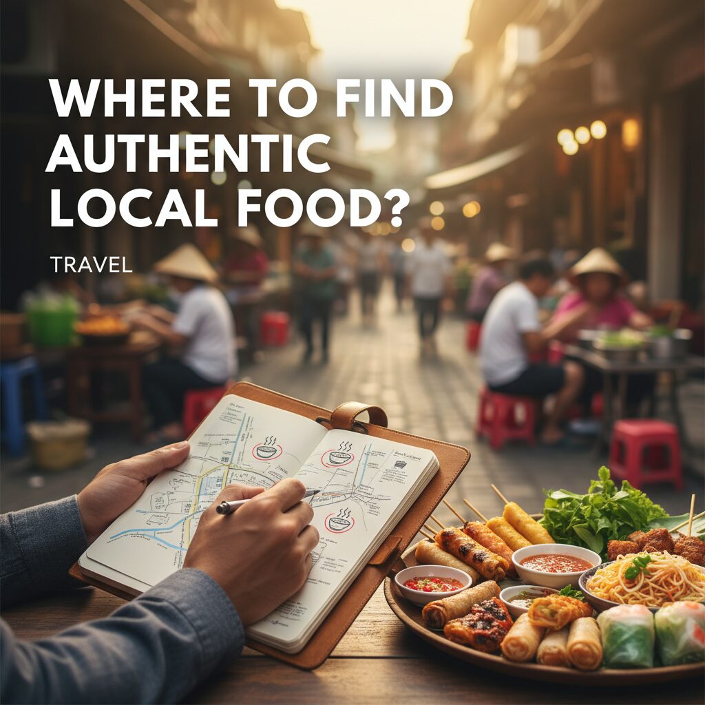 Where to find authentic local food?