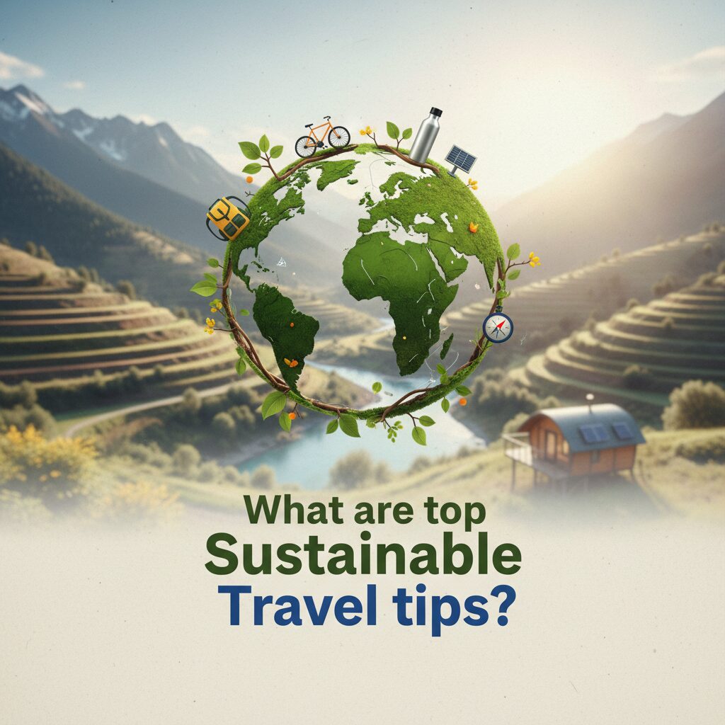 What are top sustainable travel tips?