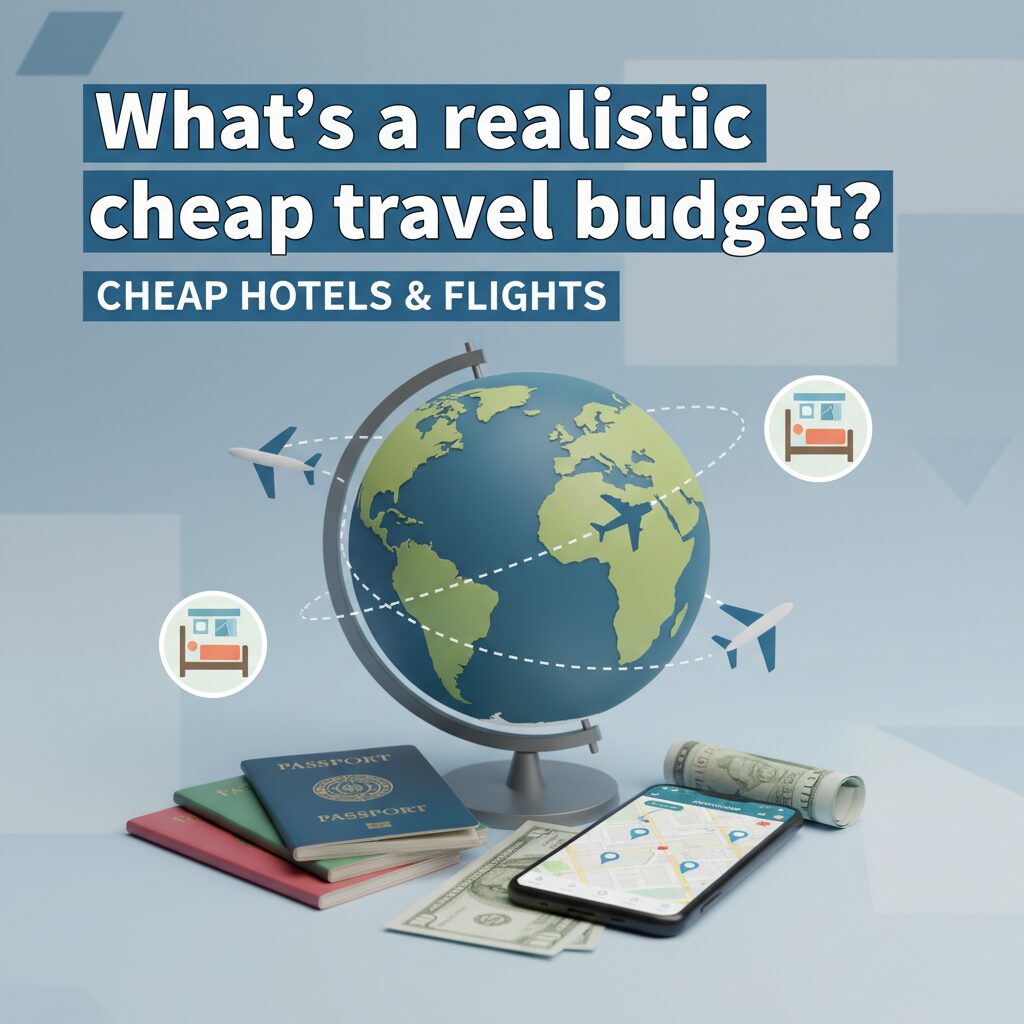 What’s a realistic cheap travel budget?