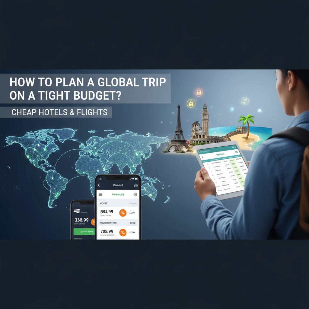 How to plan a global trip on a tight budget?
