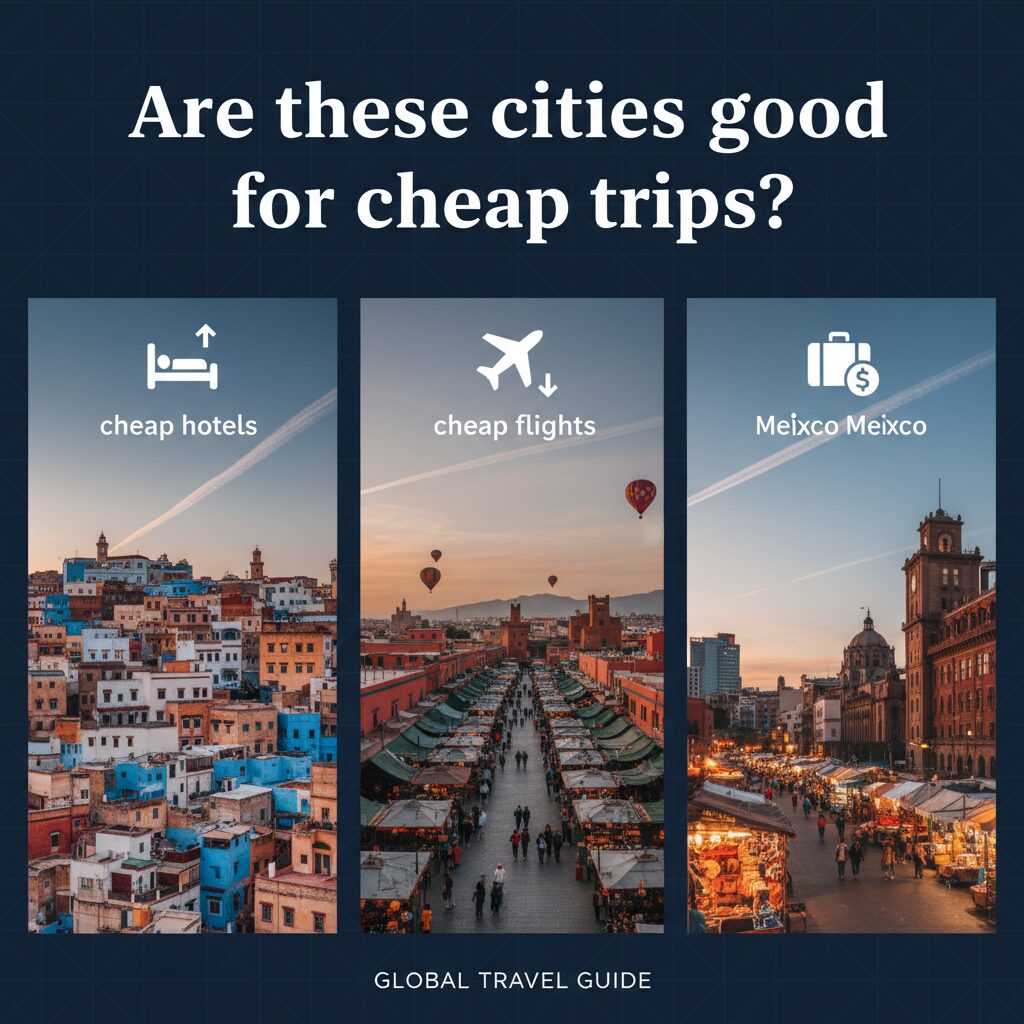 Are these cities good for cheap trips?