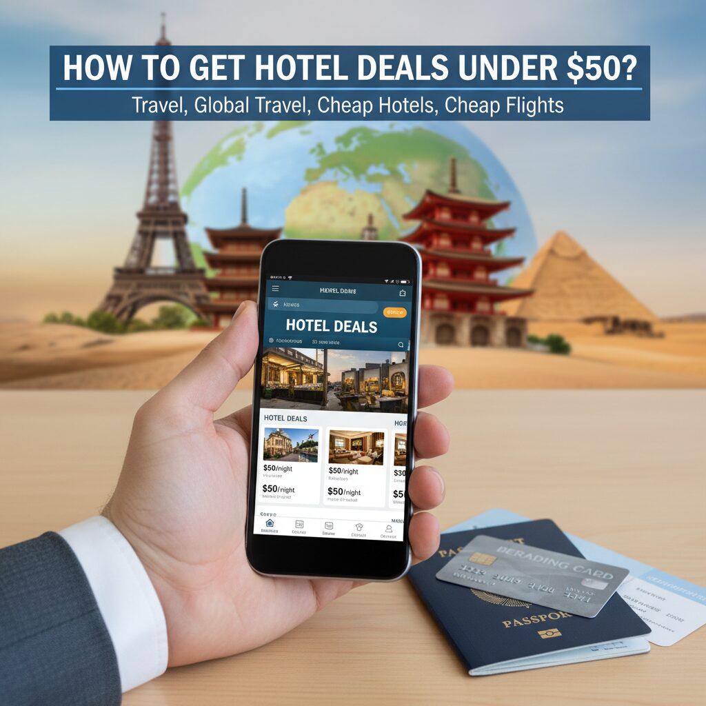 How to get hotel deals under $50?